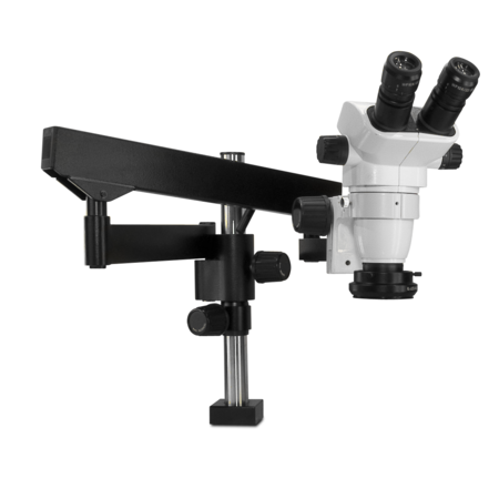 SCIENSCOPE SSZ Stereo Zoom Microscope And Polarized LED On Hd Articulating Arm SZ-PK3FX-R3